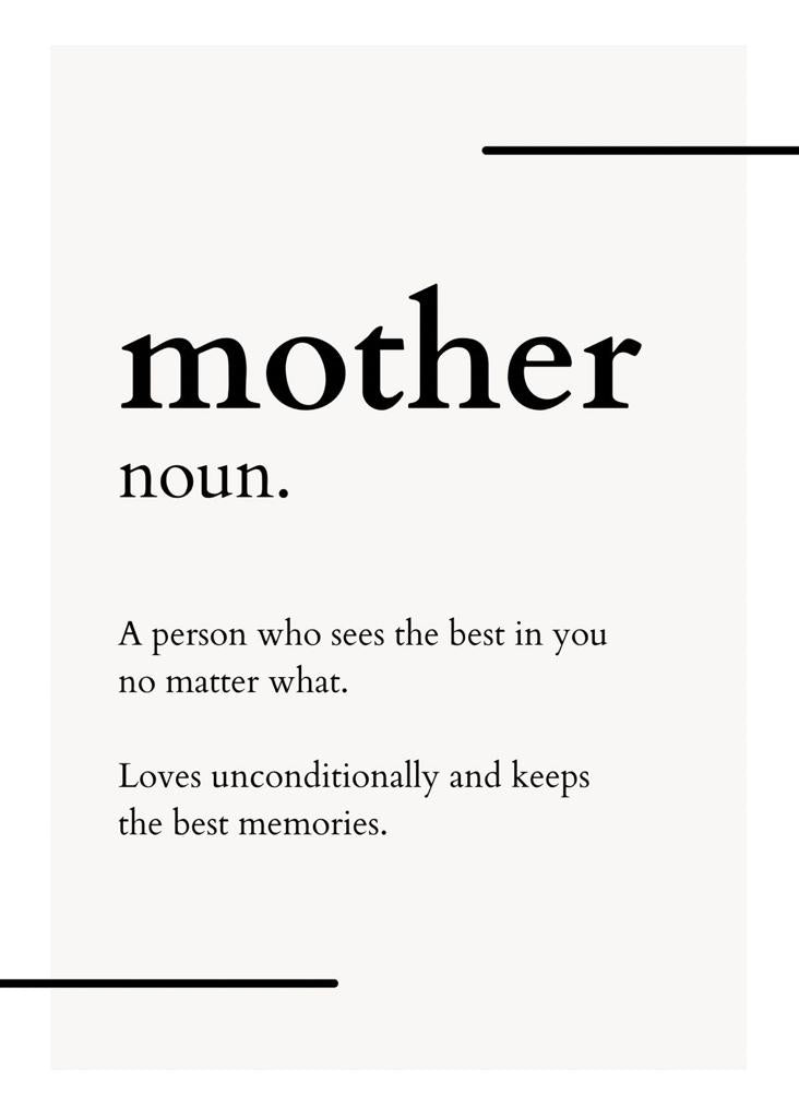 Mother Noun