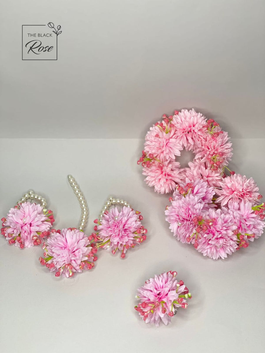 Floral Jwellery set (artifical)