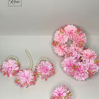 Floral jewelry set (Artificial)