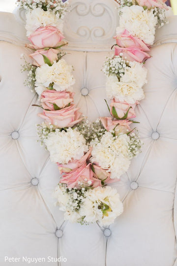 White Rose Necklace