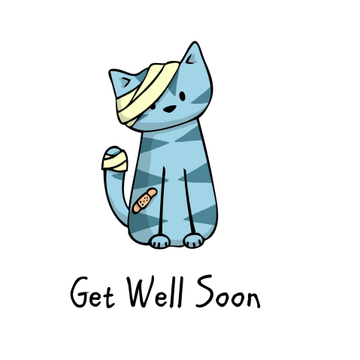 Get Well Soon Kitty