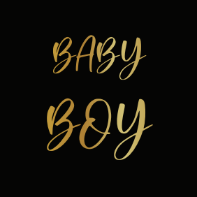 Baby Boy Black